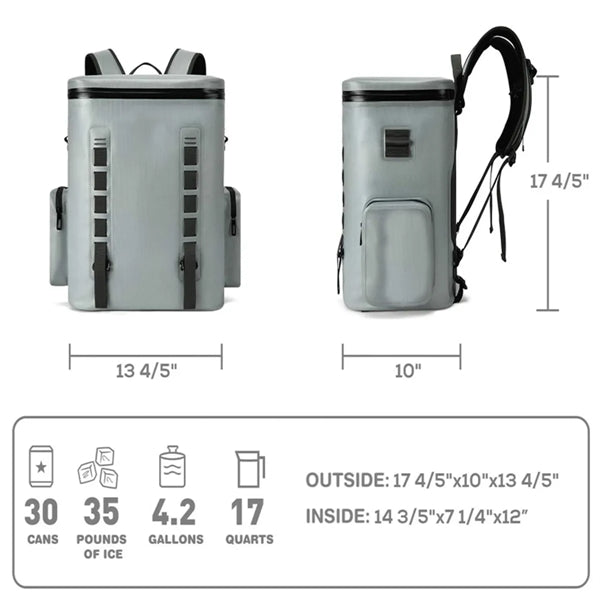 21L Luxury Large Capacity Insulated Soft Cooler Backpack