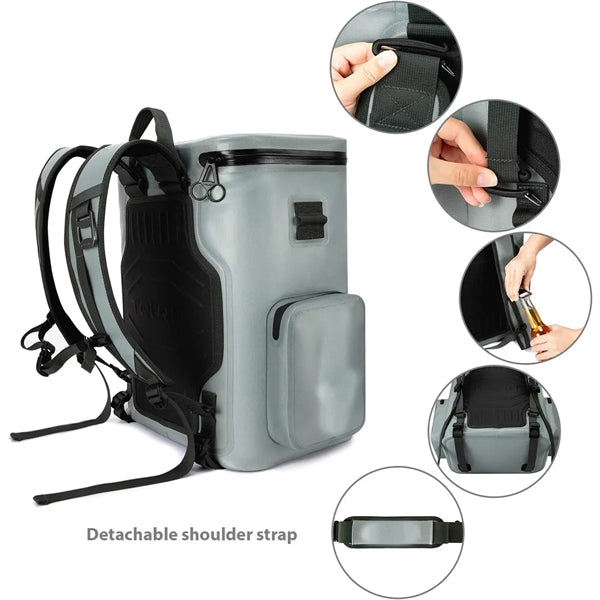 21L Luxury Large Capacity Insulated Soft Cooler Backpack