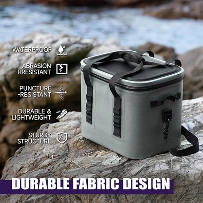 30 Cans Soft Waterproof Leak Proof Insulated Cooler Bags