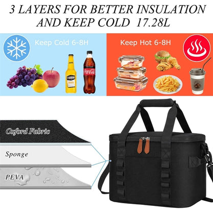 17L Custom 24 Can Insulated Leakproof Soft Sided Cooler