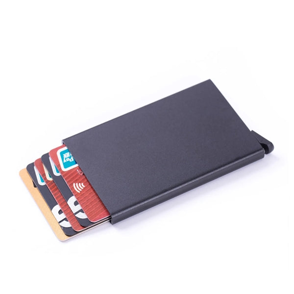 Pop Up RFID Credit Card Holder Slim Aluminum Wallet