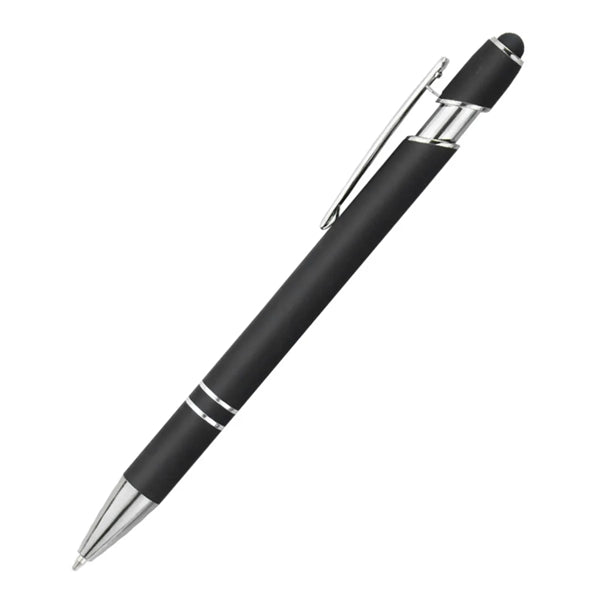 Metal Ballpoint Soft Stylus Touch Pen