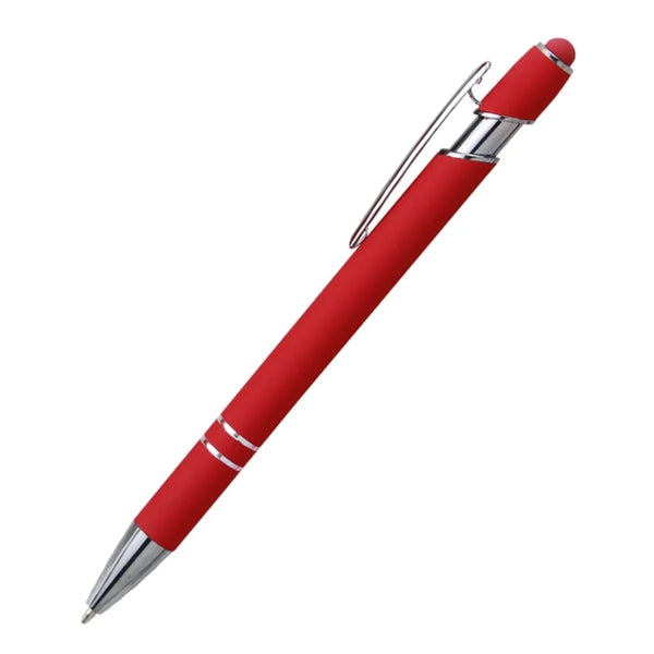 Metal Ballpoint Soft Stylus Touch Pen