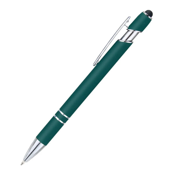 Metal Ballpoint Soft Stylus Touch Pen