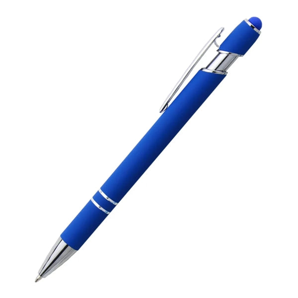 Metal Ballpoint Soft Stylus Touch Pen