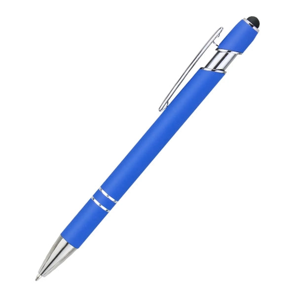Metal Ballpoint Soft Stylus Touch Pen