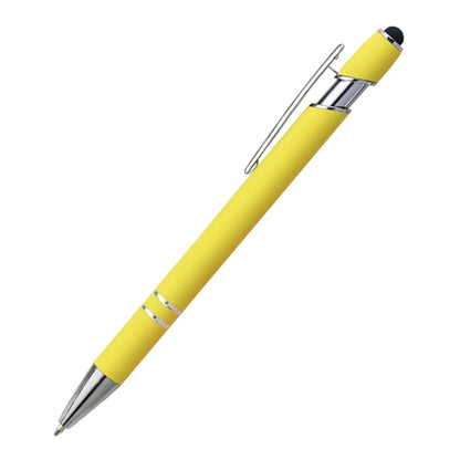 Metal Ballpoint Soft Stylus Touch Pen