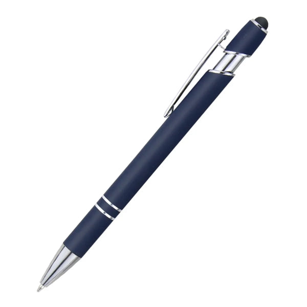 Metal Ballpoint Soft Stylus Touch Pen