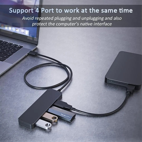 4 Port USB Hub