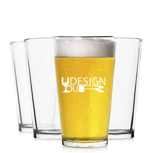 16oz Glass Beer Mug