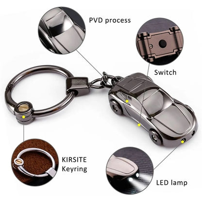 Car Keychain With LED Light
