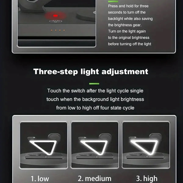 5 in 1 Fast Wireless Charger Stand Magnetic Charging Station