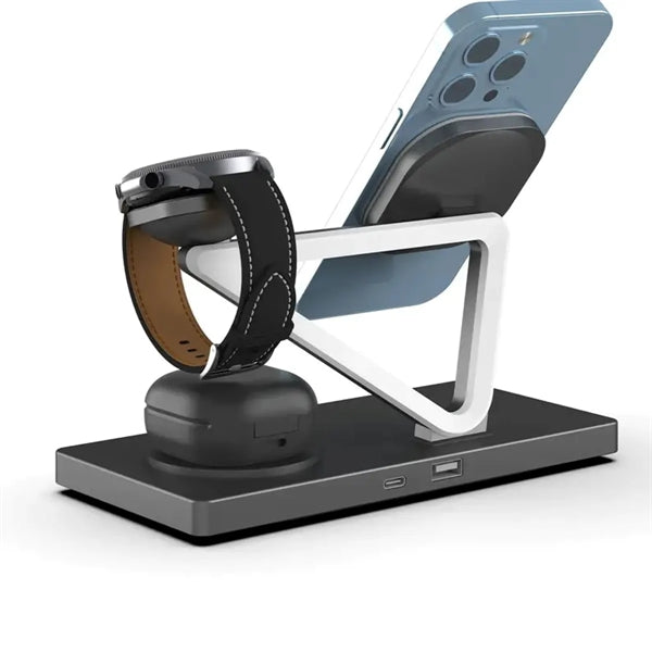 5 in 1 Fast Wireless Charger Stand Magnetic Charging Station