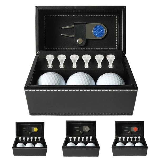 Personalized Golf Accessories Leather Box