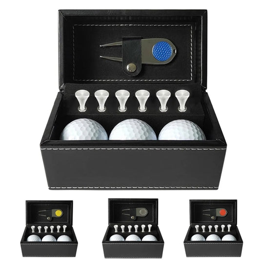 Personalized Golf Accessories Leather Box