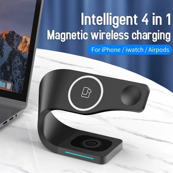 4 In 1 Magnetic Wireless Charger Stand