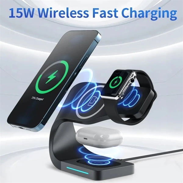 4 In 1 Magnetic Wireless Charger Stand