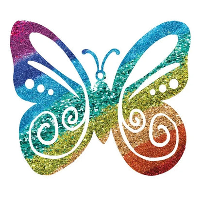 Glitter Temporary Tattoos - 3" x 4"
