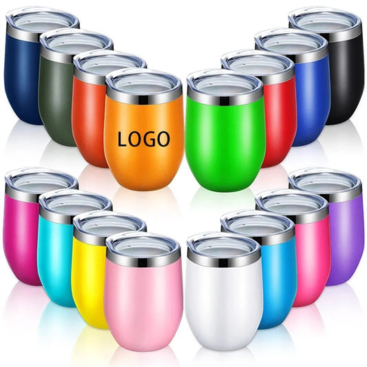12oz Egg Shape Stainless Steel Mug