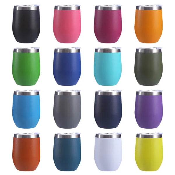 12oz Egg Shape Stainless Steel Mug