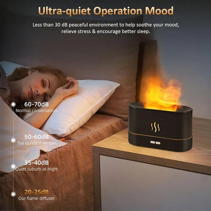 Flame Diffuser Humidifier Essential Oil
