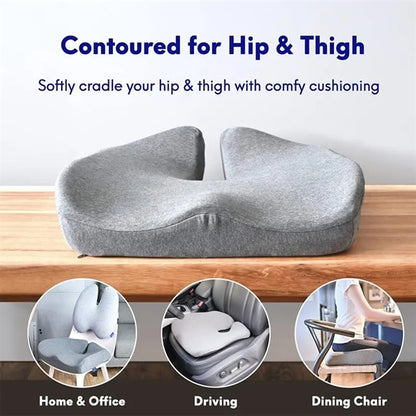 Pressure Relief Seat Cushion And Lumbar Pillow Set