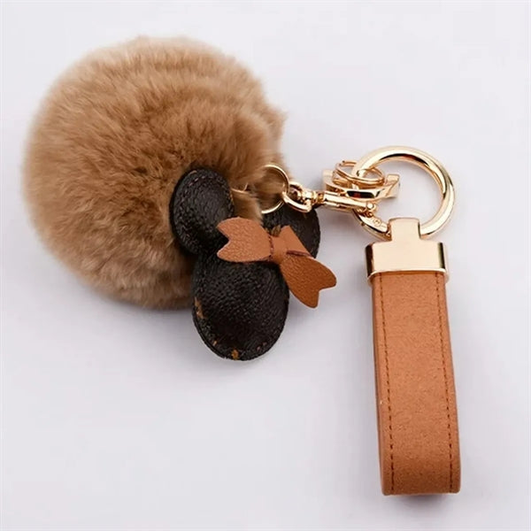 Leather Strap Car Key Chain