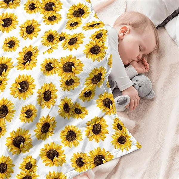 40X60 Customized Sublimation Thick Throw Flannel Blanket