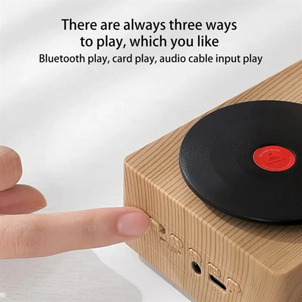 Retro Bluetooth Speaker With Night Light