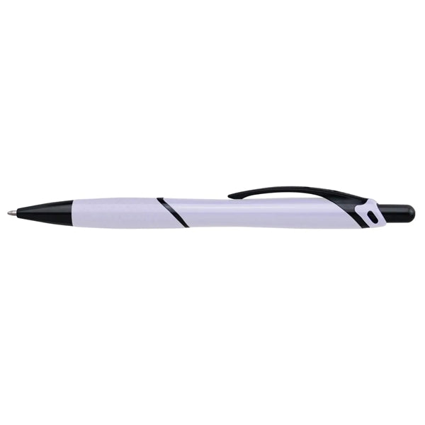 Sance Ballpoint Pen W/ Rubber Grip & Clip