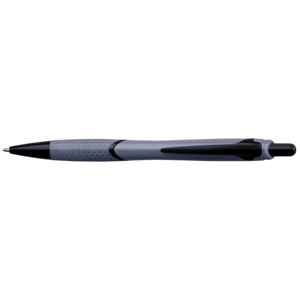 Sance Ballpoint Pen W/ Rubber Grip & Clip