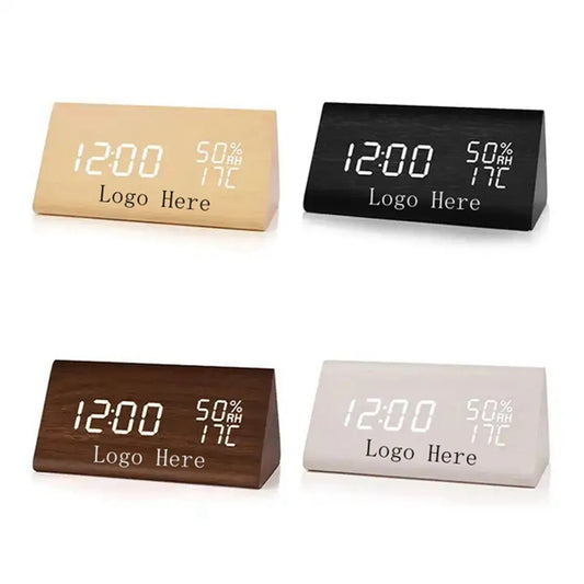 Wooden Alarm Clock