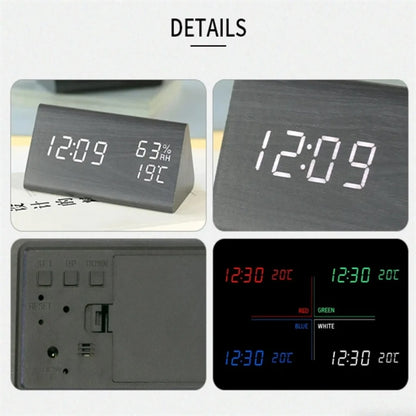 Wooden Alarm Clock