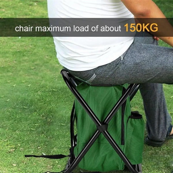 Backpack Stool Cooler Chair
