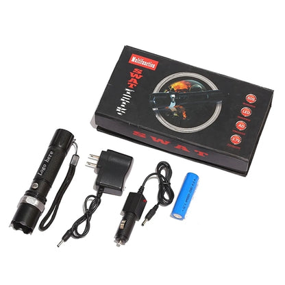Outdoor Led Flashlight With Car Charger
