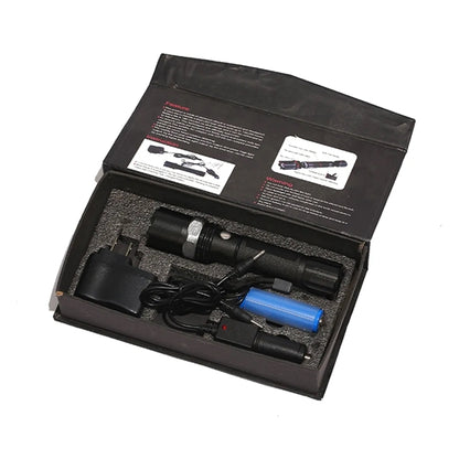 Outdoor Led Flashlight With Car Charger