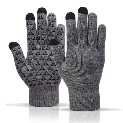 Thickened Knitted Touch Screen Gloves