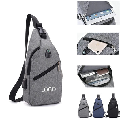 Crossbody Sling Backpack Waterproof Chest Bag