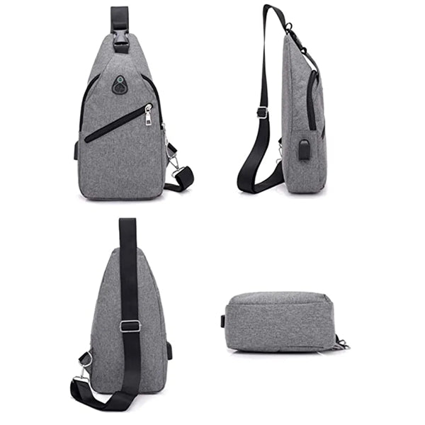 Crossbody Sling Backpack Waterproof Chest Bag