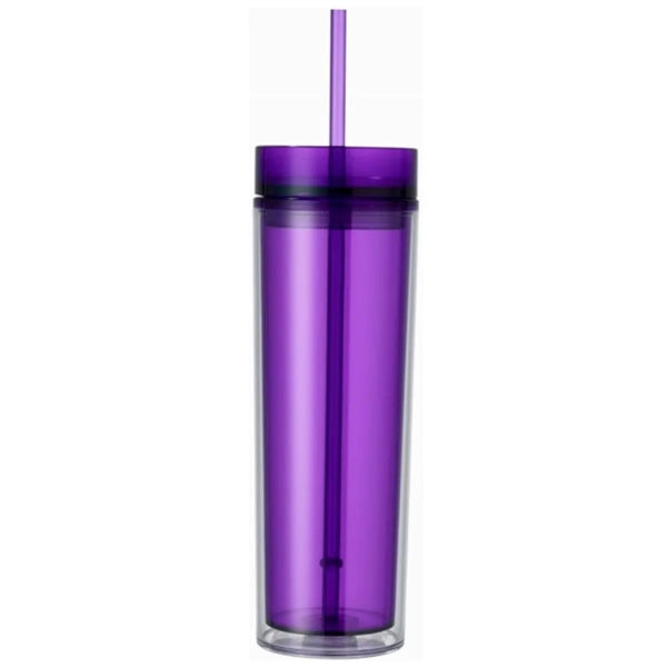 16oz Double Wall Insulated Acrylic Tumbler.