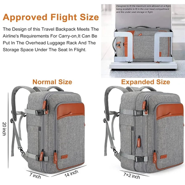Large Suitcase Backpack