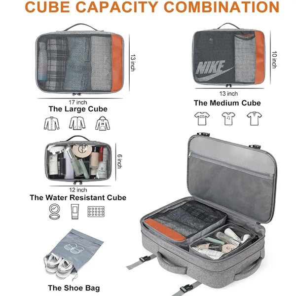 Large Suitcase Backpack