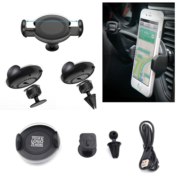 Wireless Charging Phone Mount