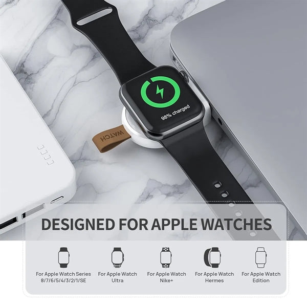Portable Apple Watch Magnetic Quick USB Wireless Charger
