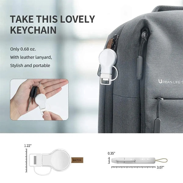 Portable Apple Watch Magnetic Quick USB Wireless Charger