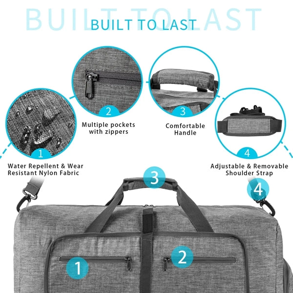 Foldable Travel Duffle Bag