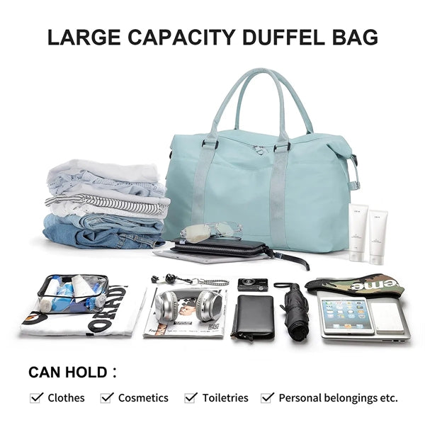 Travel Duffel Sports Tote Gym Bag