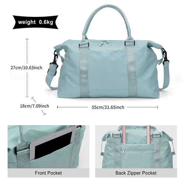 Travel Duffel Sports Tote Gym Bag