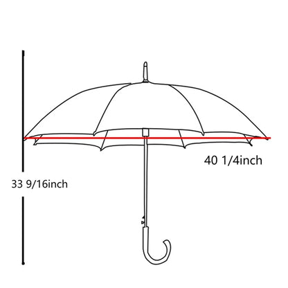 Clear Bubble Umbrella Large Windproof