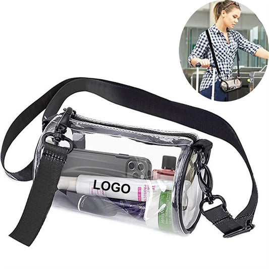 Stadium Approved Clear Crossbody Concerts Purse Bag
